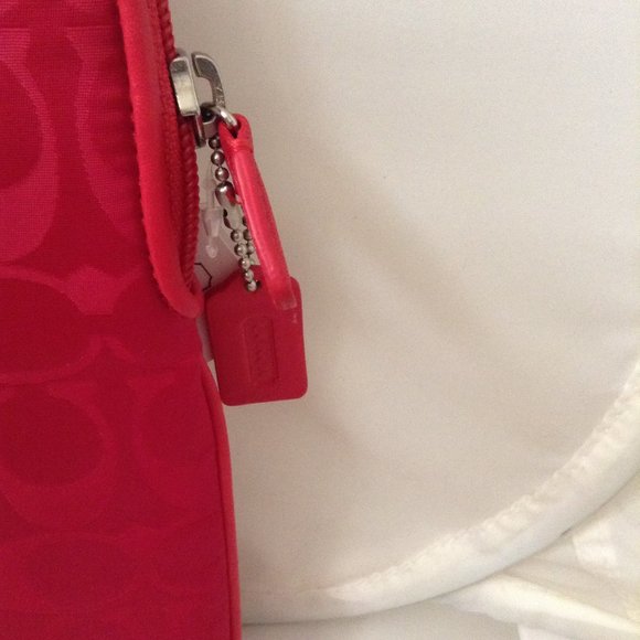 COACH Legacy Signature Nylon Tablet Sleeve - Picture 4 of 5